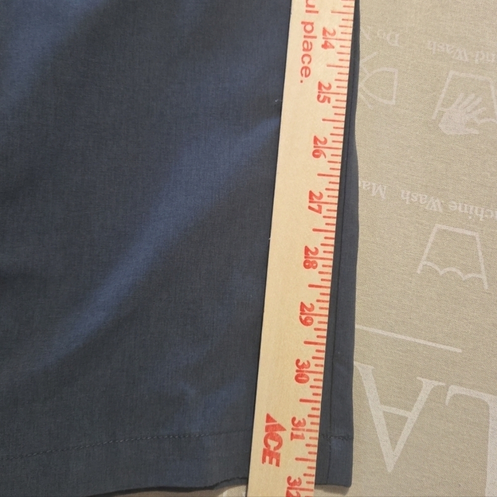 Libin Pants Mens 32x32 Gray Performance Stretch Chino Casual Golf - Picture 7 of 7